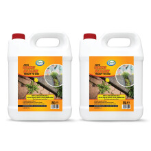 JOVS Weed Killer 2x 5L Ready to Use – Fast Acting Weed Killer Spray for Patios, Paths, Driveways & Gardens – Contains Acetic Acid – Kills