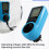 Socket Digital Current Meter Voltmeter AC Power Meter  Watt Power  Tester Wattmeter - EU Plug 5