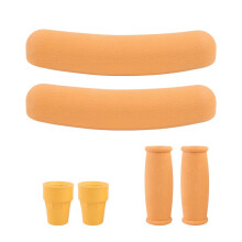6PCS Crutch Replacement Parts-Pads for Armpits Hand Grips Feet for Adults, Arm Padding Cushion Replacement Handle Covers