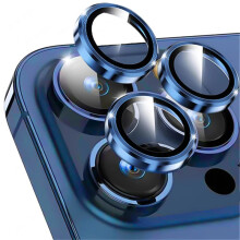 (Dark Blue / iPhone 14) Camera Lens Protector For iPhone 18 17 16 13 12 11 Pro Max Mini Lens Glass For iPhone Air 15 14 Pro Max Plus Phone Accessories