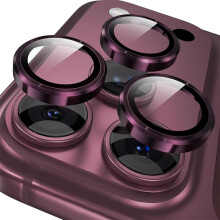 (Red / iPhone 16 Pro) Camera Lens Protector For iPhone 18 17 16 13 12 11 Pro Max Mini Lens Glass For iPhone Air 15 14 Pro Max Plus Phone Accessories