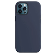 (Midnight Blue7 / iPhone 14 Plus) Original Square Liquid Silicone Phone Case for iPhone 17 16 15 14 13 12 Pro MaxLuxury Camera Protective Cover