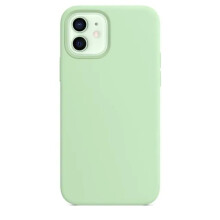(Pistachio1 / iPhone 14) Original Square Liquid Silicone Phone Case for iPhone 17 16 15 14 13 12 Pro MaxLuxury Camera Protective Cover