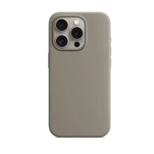 (Clay23 / iPhone 16 Plus) Original Square Liquid Silicone Phone Case for iPhone 17 16 15 14 13 12 Pro MaxLuxury Camera Protective Cover