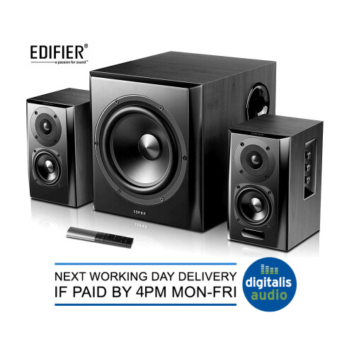 Edifier Edifier S351DB Bluetooth Subwoofer Speaker System Black PC Gaming 2.1 S350DB 1