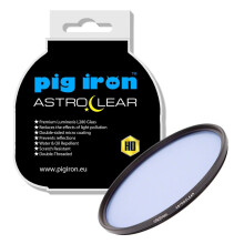 Pig Iron 72mm Astro Clear Filter Night Sky Light Pollution Reducer for Starscape