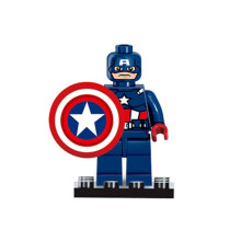(Captain)8 Sets Super Heroes Avengers Mini Figures Minifights Movie Merchandise