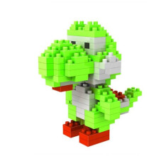 (Yoshi)Children Building Blocks Assembling Toy Abs Material Interesting
