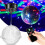 7.8 Inch Hanging Disco  Light  Led Disco Mirror  Rotating Rotating Disco  Decorations for Parties Indoor 2