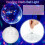 7.8 Inch Hanging Disco  Light  Led Disco Mirror  Rotating Rotating Disco  Decorations for Parties Indoor 4