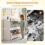 Kinderboekenkast met lade en open vakken, wit 1