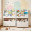 Kinderboekenkast met uitschuifbare lade – wit 6