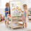 Kindertekentafel met magnetisch whiteboard en knikkerbaan 2