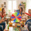 60cm Tabletop Prize Wheel with Stand - 12 Slots, Multi-Color 1