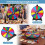 20" Spin Wheel with Blackboard Marker, Multicolor 8