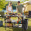 Folding Camping Table with Stainless Steel Worktops 4