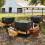 Large Capacity Black Chicken Feeder, Galvanized Metal 8