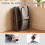Rolling Pet Carrier with Telescopic Handle and Wheels 3