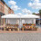 10x10 FT Waterproof Pop Up Canopy Tent with Sidewalls 1
