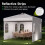 10x10 FT Waterproof Pop Up Canopy Tent with Sidewalls 7