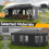 10 x 20 FT Pop Up Canopy Tent with 6 Sidewalls, Adjustable Height 1