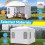 10x10 FT Waterproof Pop Up Canopy Tent with Sidewalls 8