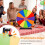60cm Tabletop Prize Wheel with Stand - 12 Slots, Multi-Color 2