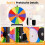 60cm Tabletop Prize Wheel with Stand - 12 Slots, Multi-Color 5