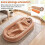Removable Human Dog Bed with Plush Blanket - Brown 5