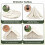 Waterproof Bell Tent with Stove Jack, Mesh Windows, Beige 2