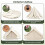Waterproof Bell Tent with Stove Jack, Mesh Windows, Beige 8