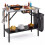 Folding Camping Table with Stainless Steel Top & Spice Rack 3