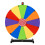60cm Tabletop Prize Wheel with Stand - 12 Slots, Multi-Color 7