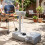 Portable Camping Sink with 4.5 Gal Tank & Wheels 5