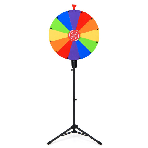60 cm Adjustable Spinning Wheel with Stand and Accessories 2