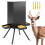Gravity Deer Feeder, 90LB Capacity, 4 Trays, Galvanized Steel 3
