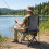 Lightweight Folding Camping Chair, Green, 200kg Capacity 1
