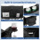 Heated Double Camping Chair with 4 Heating Zones & Wine Holders 8