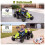 24V Kids Electric Tractor with Remote Control, Green 6