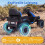24V Kids' Electric Tractor with Remote Control, Blue 6