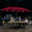 15.5FT Extra-Large Patio Umbrella, Red, 144 LED Lights 2