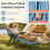 Foldable Blue Sun Lounger with Adjustable Backrest & Cushion 7