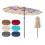 15ft Double-Sided Patio Umbrella with Solar LED Lights 4