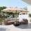 15ft Double-Sided Patio Umbrella with Solar LED Lights 7