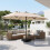15ft Double-Sided Patio Umbrella with Solar LED Lights 5