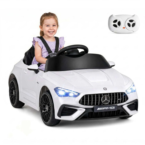 Children's 12V Electric Car with Remote & LED Lights 2