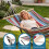 Hammock with Stand, Wooden Spreader Bars & Cushion 4