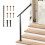 Adjustable Wall Mount Handrail for 3/4 Outdoor Steps 3