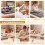 Kids Adjustable Activity Table & Chair Set, Natural Wood 7
