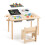 Kids Sensory Table Set with Adjustable Height & Storage Bins 2